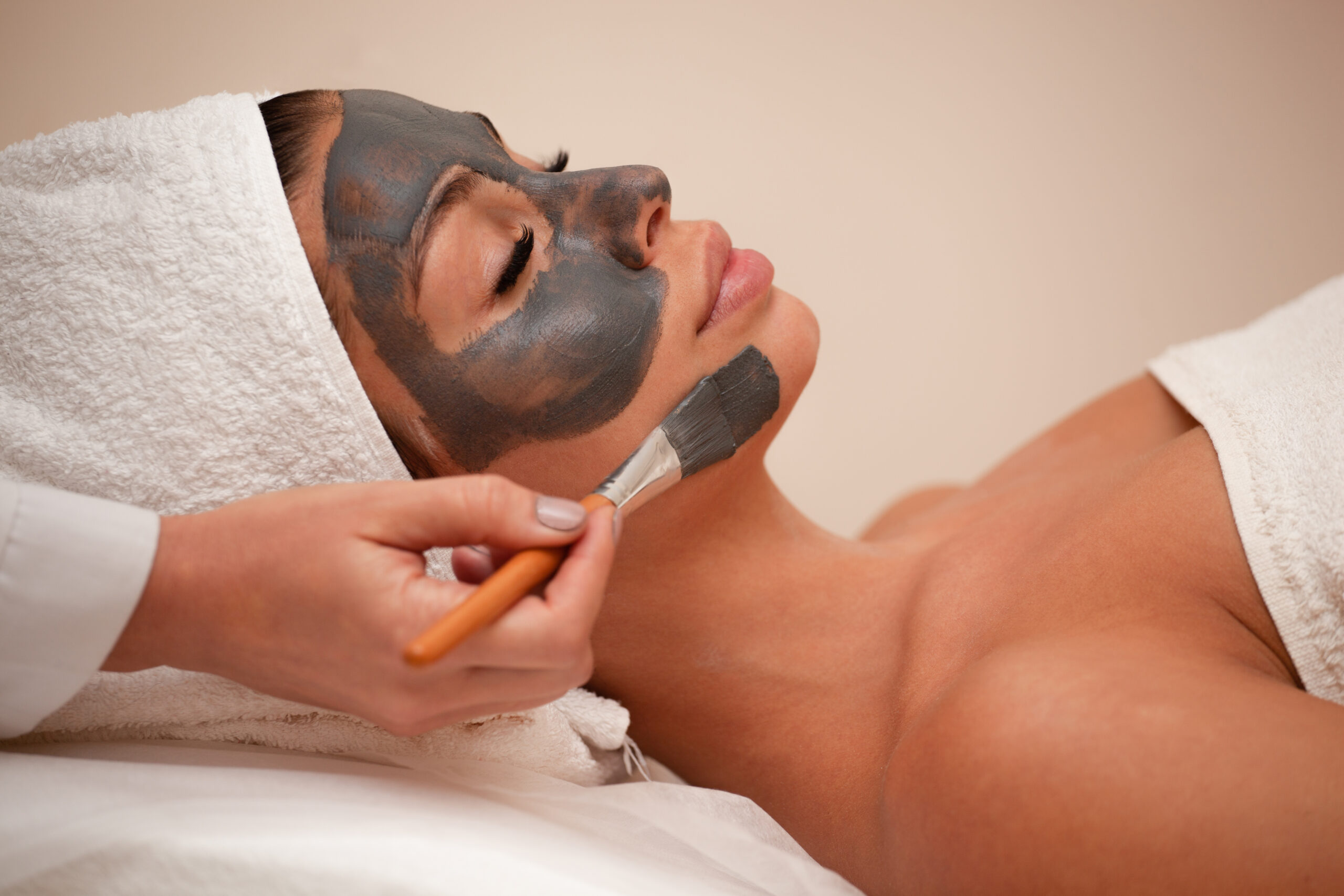 Enjoying A Coal Facemask